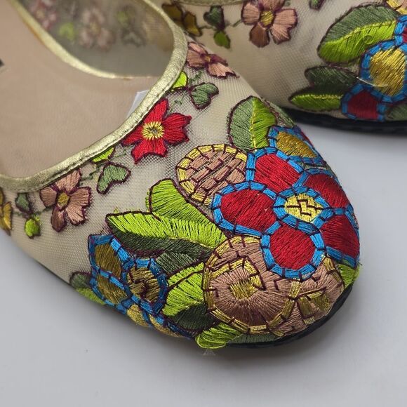 Frankie and Baby Beverly Feldman | Embroidered Flats - Picture 2 of 7